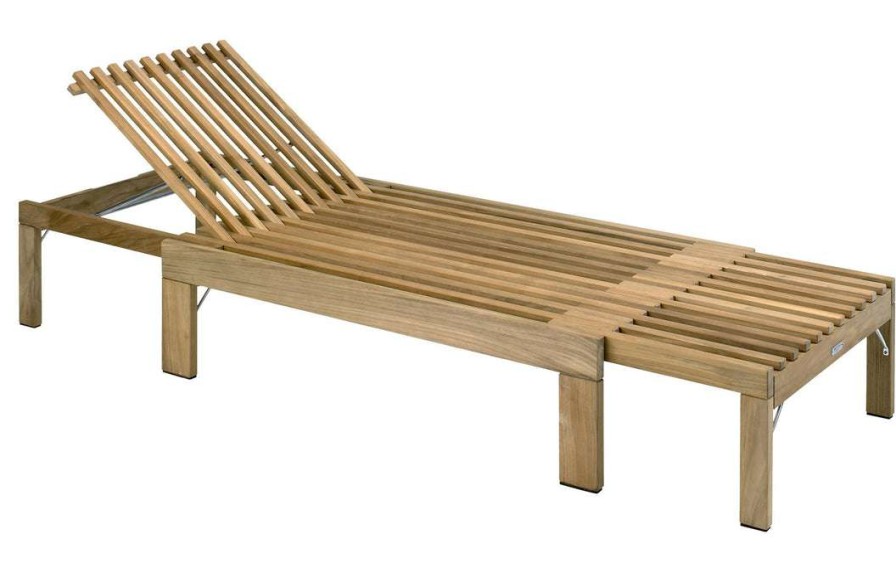 Modern Outdoor * | Skagerak Denmark Sunloungers & Daybeds Riviera Sunlounger