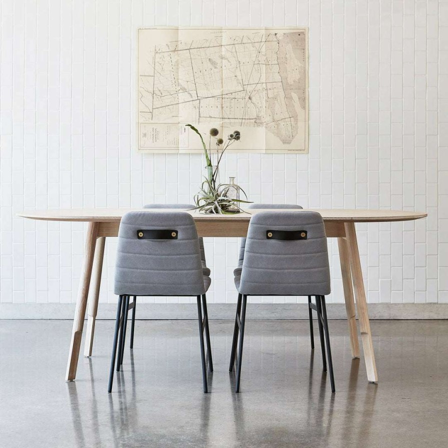 Modern Dining * | Gus Modern Dining Bracket Oval Dining Table