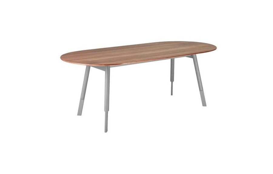 Modern Dining * | Gus Modern Dining Bracket Oval Dining Table