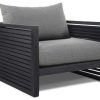 Modern Outdoor * | Harbour Outdoor Louver Arm Chair Lounge Seating