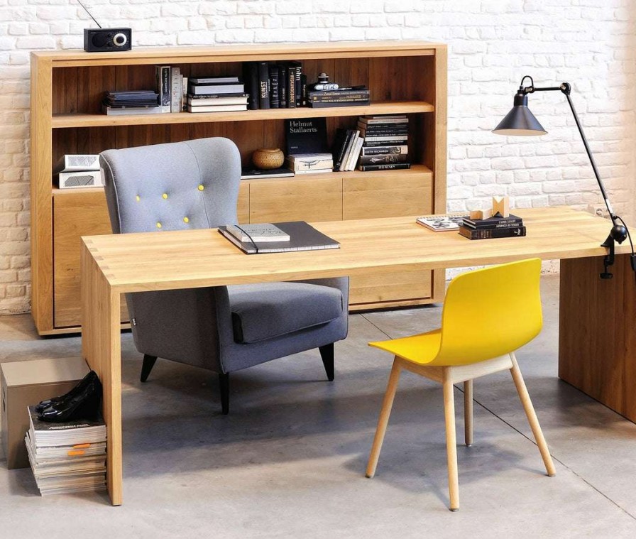 Modern Living * | Ethnicraft Accent Tables U Oak Desk