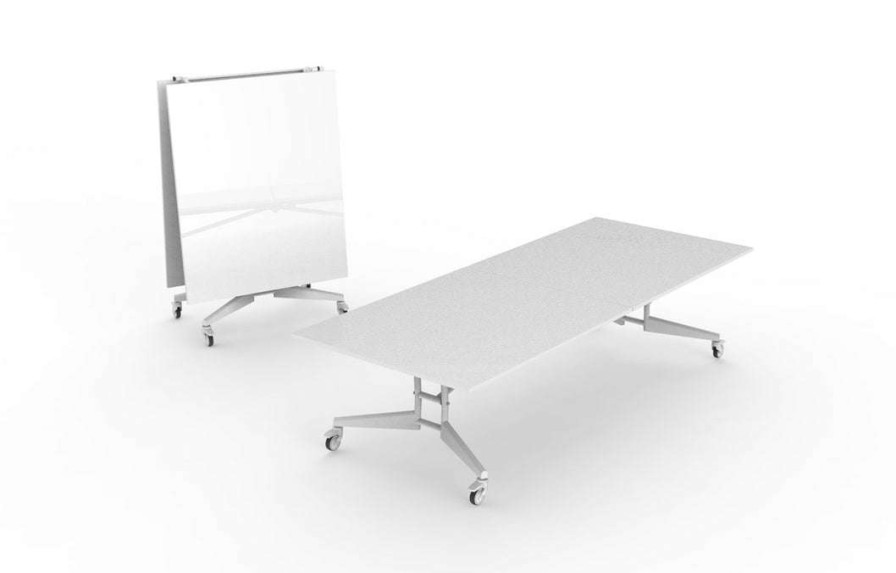 Other * | Scale 1:1 Nomad Folding Conference And Ping Pong Table Desk & Conference Tables