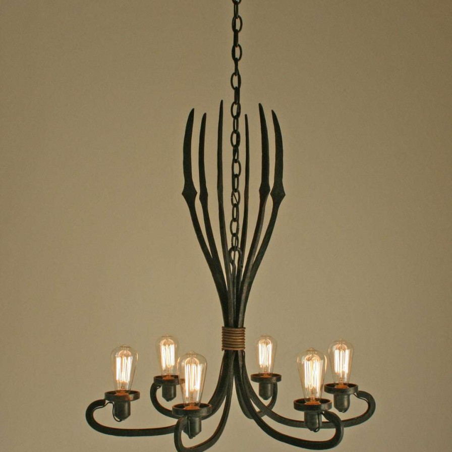 Other * | James De Wulf Triton Chandelier Modern Lighting