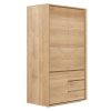 Modern Bedroom * | Ethnicraft Shadow Oak Dresser Modern Bedroom