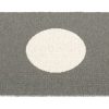 Modern Outdoor * | Pappelina Vera Small One Charcoal & Vanilla Rug