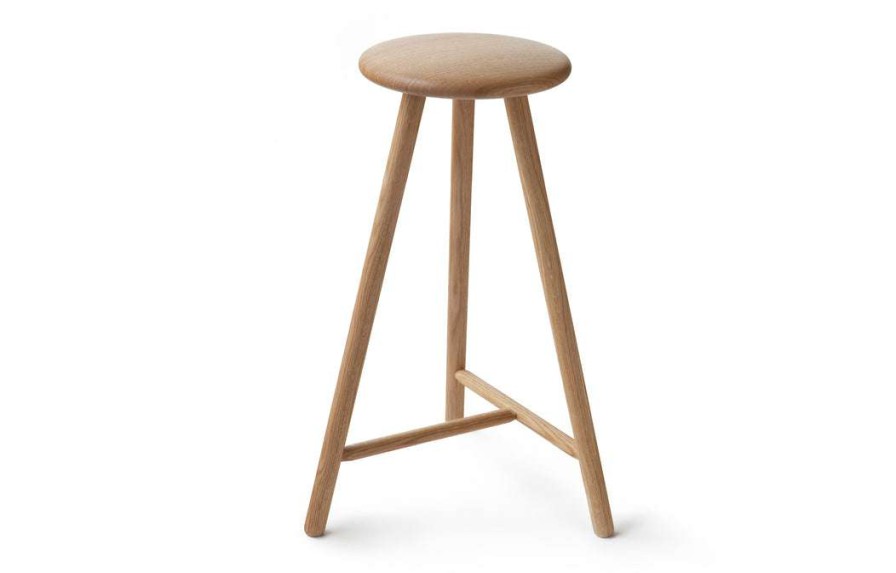 Modern Living * | Nikari Bar & Counter Stools Linea Perch High Bar Stool