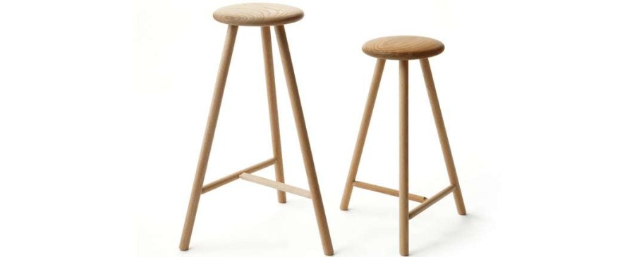 Modern Living * | Nikari Bar & Counter Stools Linea Perch High Bar Stool