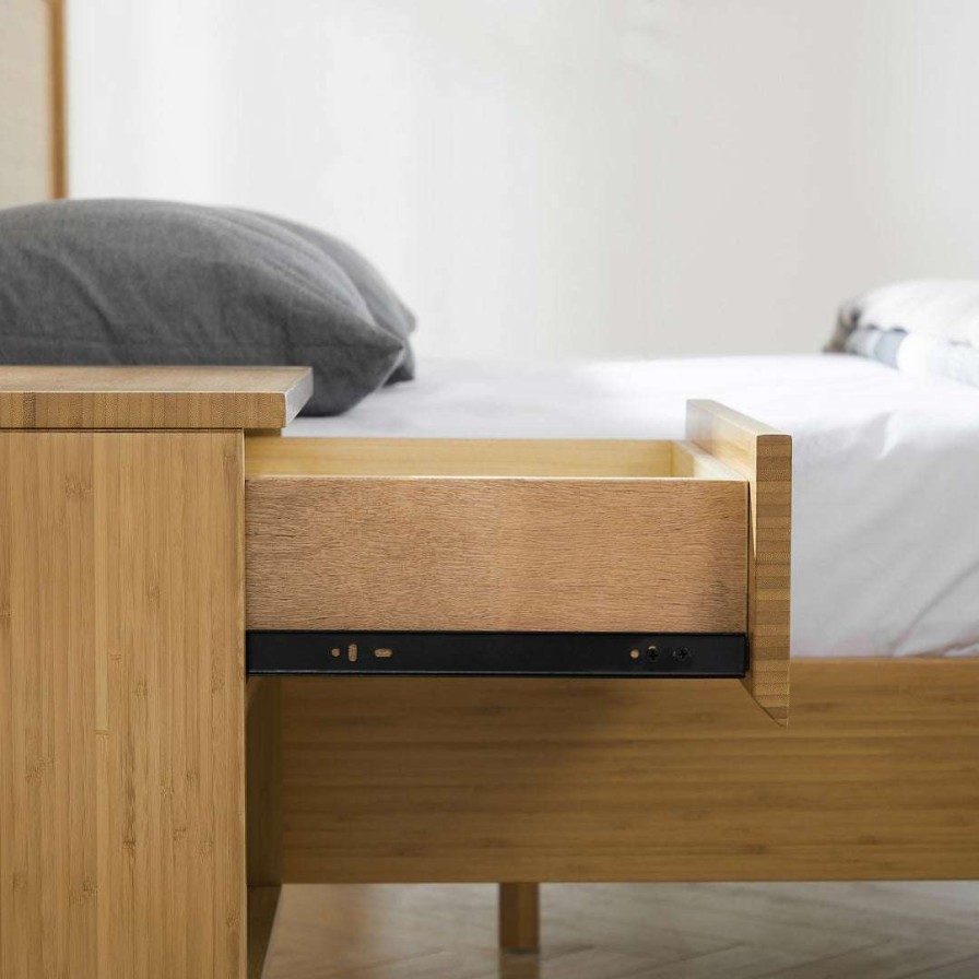 Modern Bedroom * | Greenington Ria Caramelized Nightstand Modern Bedroom