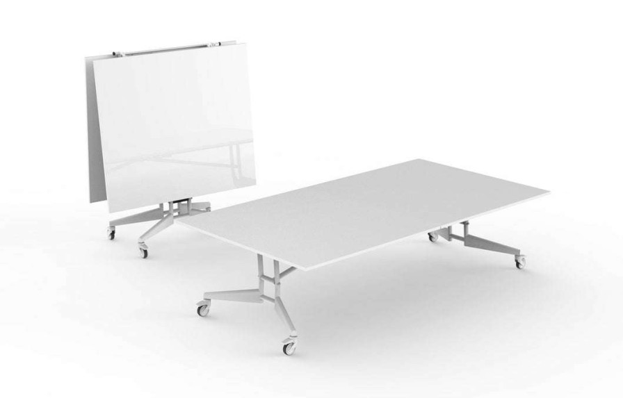 Other * | Scale 1:1 Desk & Conference Tables Nomad Folding 9Ft Sport Conference/Markerboard/Ping Pong Table