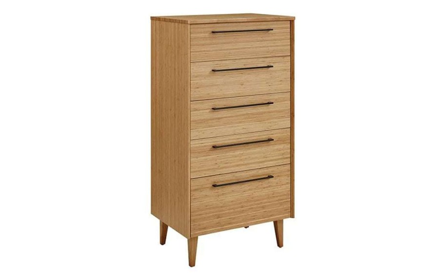 Modern Bedroom * | Greenington Sienna Five Drawers Chest Modern Bedroom