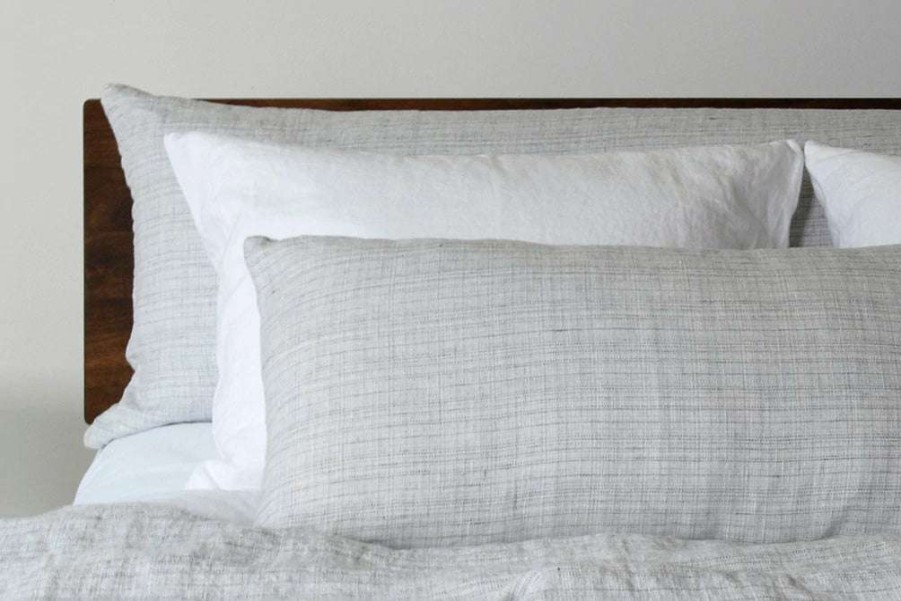 Modern Bedroom * | Area Ellen Grey Pillow Case Bedding