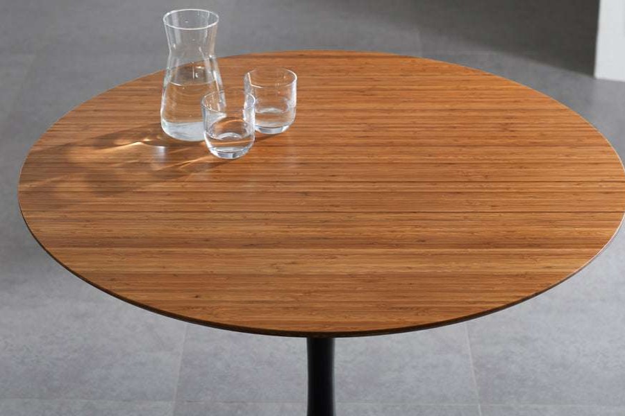 Modern Bedroom * | Greenington Modern Dining Soho 36 Amber Round Dining Table