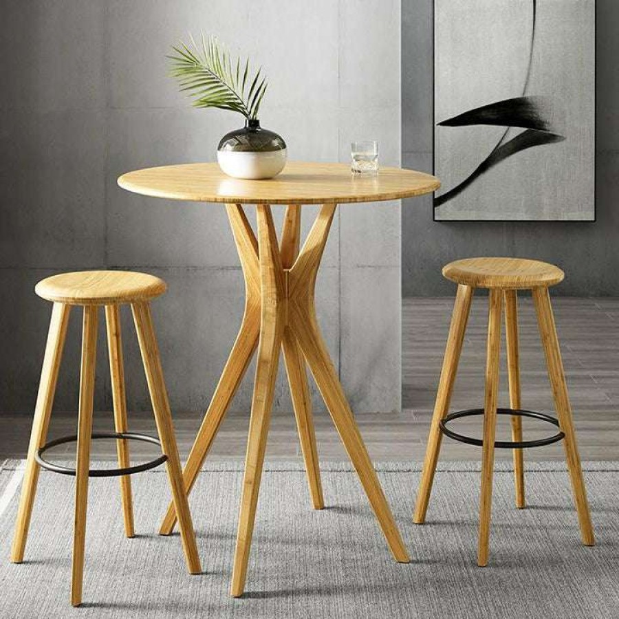 Modern Living * | Greenington Mimosa Caramelized Bar Stool