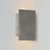 Other * | Cerno Tersus Outdoor Led Sconce-Black Concrete