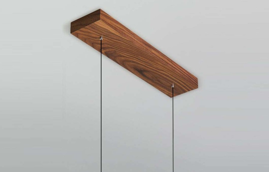 Other * | Cerno Linear Wood Canopy Cover Modern Lighting