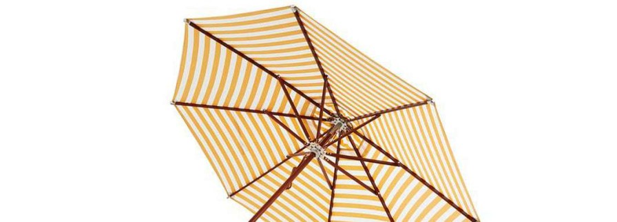 Modern Outdoor * | Skagerak Denmark Umbrellas & Sunshades Atlantis Stripes Outdoor Umbrella O330