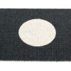 Modern Outdoor * | Pappelina Vera Small One Black & Vanilla Rug Rugs