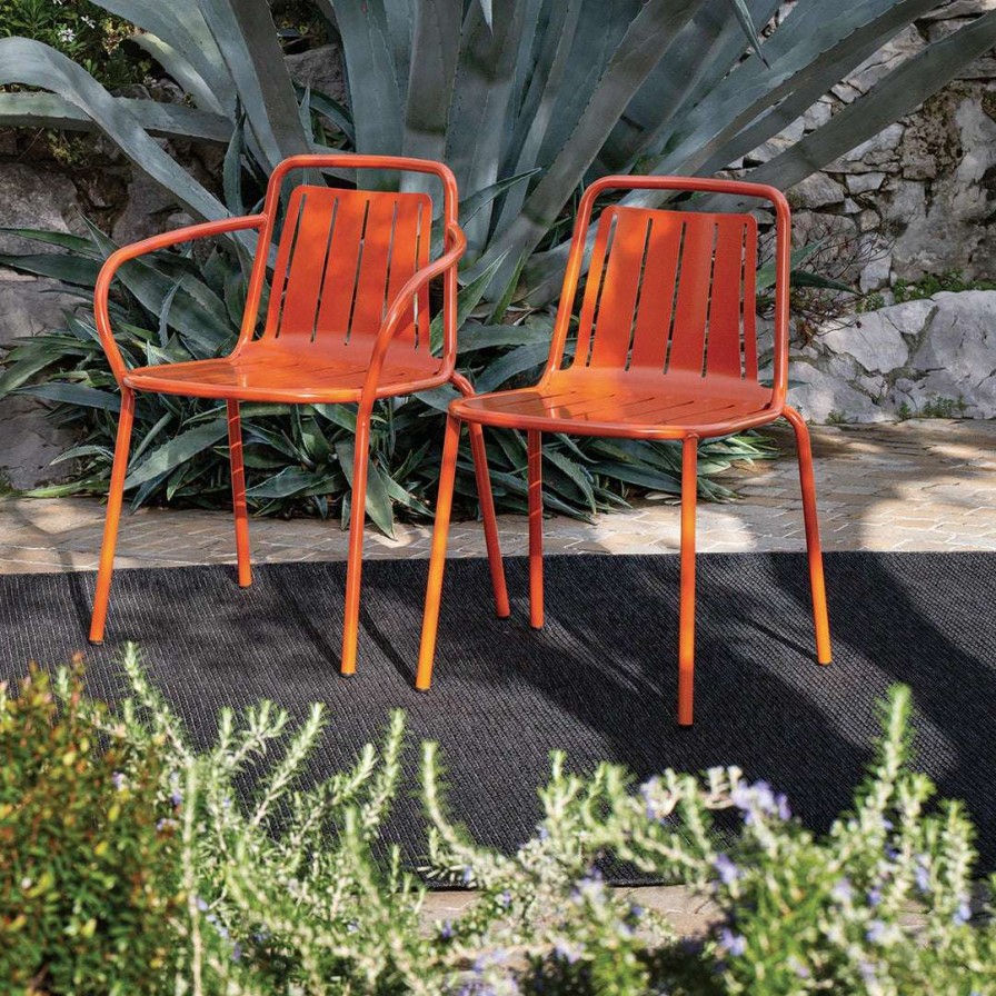 Modern Outdoor * | Connubia Dining Easy Outdoor Armless Chair