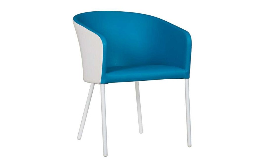 Modern Outdoor * | Mamagreen Zupy Twotone Stamskin-Leisuretex Dining Chair