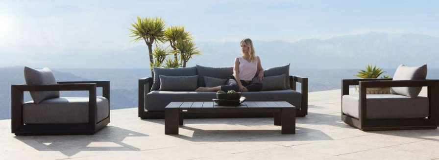 Modern Outdoor * | Harbour Outdoor Vaucluse Three Seat Sofa