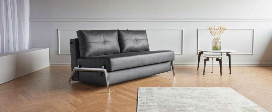 Modern Living * | Innovation Modern Living Cubed Full Sofa Bed With Aluminum Legs