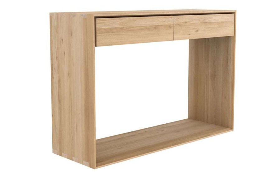 Modern Living * | Ethnicraft Nordic Oak Console Modern Living