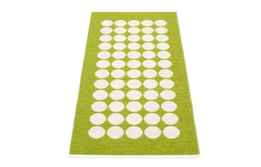 Modern Outdoor * | Pappelina Fia Apple & Vanilla Runner Rug