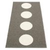 Modern Outdoor * | Pappelina Vera Charcoal & Vanilla Runner Rug