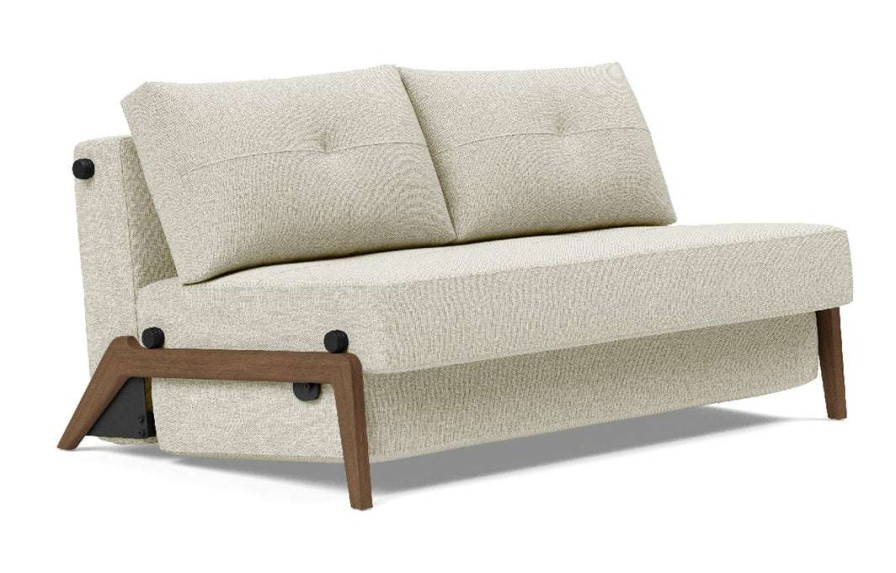 Modern Living * | Innovation Cubed Sofa Bed With Dark Wood Legs Modern Living