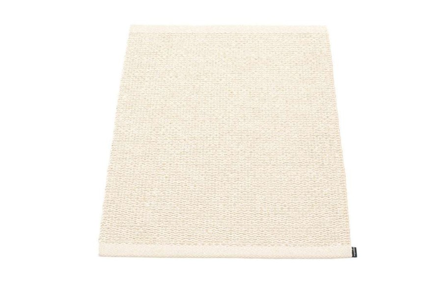 Modern Outdoor * | Pappelina Svea Metallic Beige & Vanilla Runner Rug