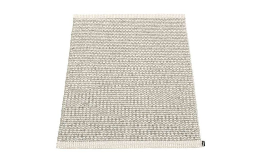 Modern Outdoor * | Pappelina Rugs Mono Fossil & Warm Grey Rug