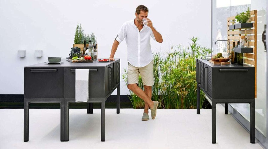 Modern Outdoor * | Cane-Line Drop Kitchen Module