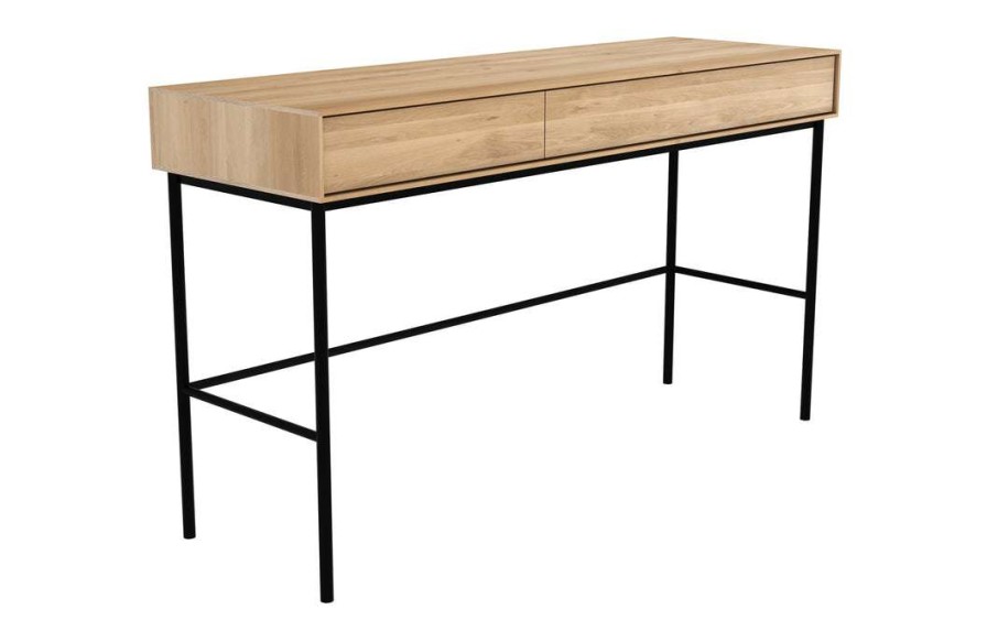 Modern Dining * | Ethnicraft Whitebird Oak Desk