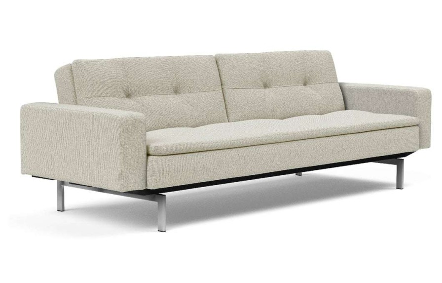 Modern Living * | Innovation Dublexo Stainless Steel Sofa Bed With Arms