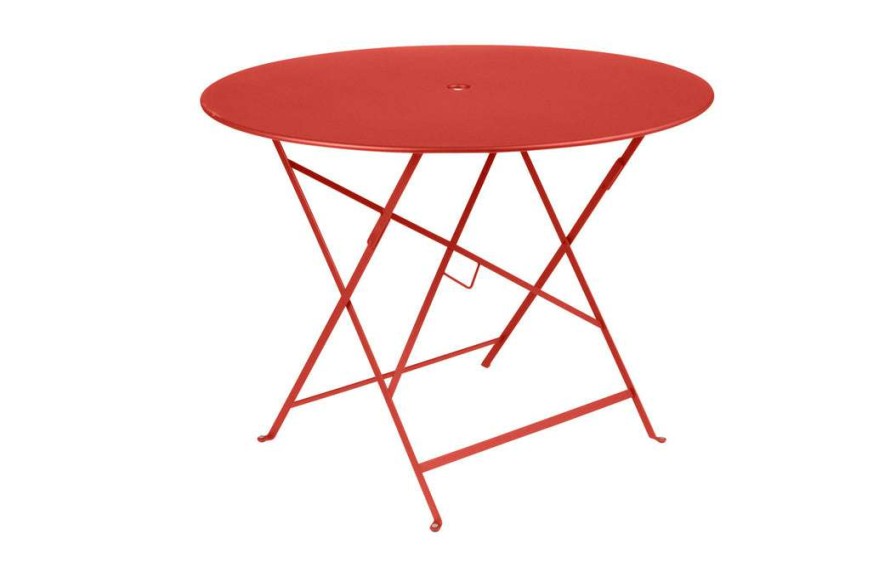 Modern Outdoor * | Fermob Bistro 38 Round Folding Table Bistro Dining