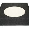 Modern Outdoor * | Pappelina Vera One Black & Vanilla Rug Rugs