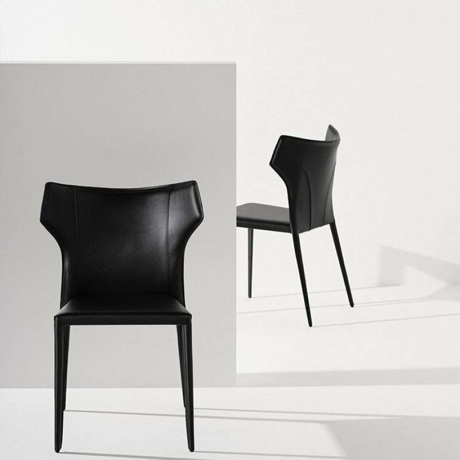 Modern Dining * | Nuevo Modern Dining Wayne Full Upholstered Dining Chair