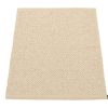 Modern Outdoor * | Pappelina Svea Metallic Beige & Beige Runner Rug