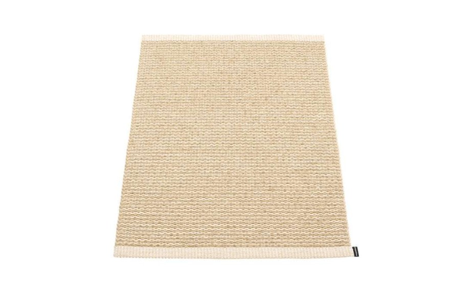 Modern Outdoor * | Pappelina Rugs Mono Sand & Cream Rug