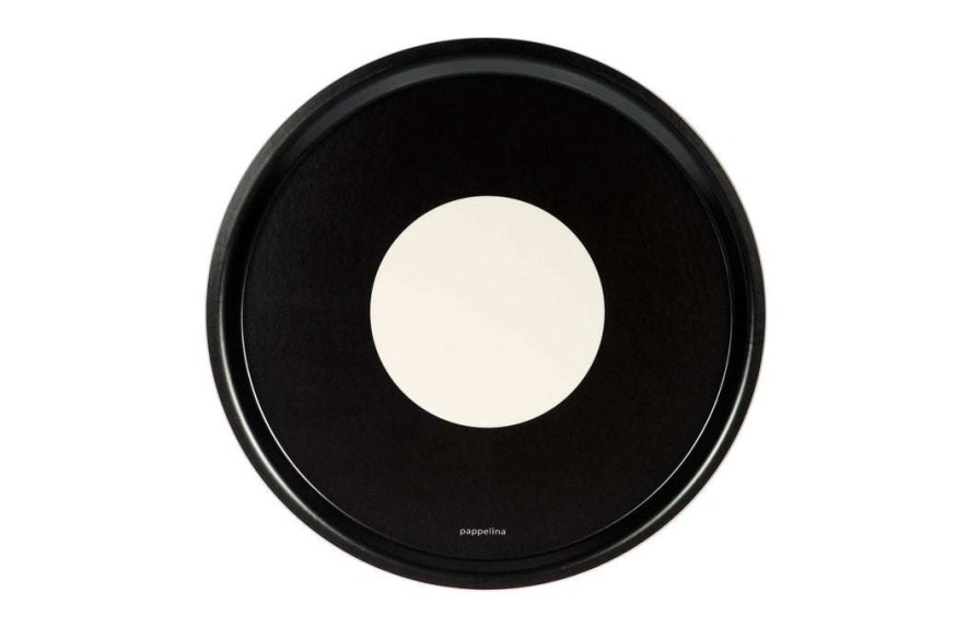 Other * | Pappelina Accents Vera Black Round Tray