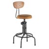 Modern Living * | Nuevo Entryway Benches Buck Adjustable Stool