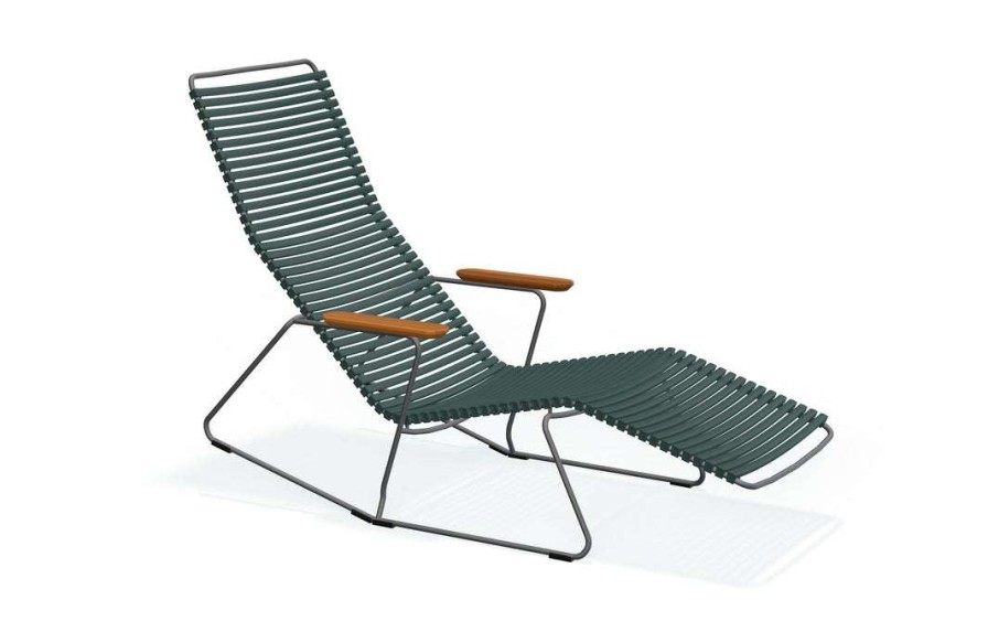 Modern Outdoor * | Houe Click Sunrocker With Bamboo Armrests