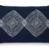 Modern Bedroom * | Ethnicraft Linear Diamonds Lumbar Cushion Accent Pillows/Throws